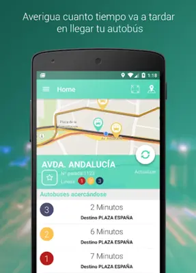 BusCádiz android App screenshot 1